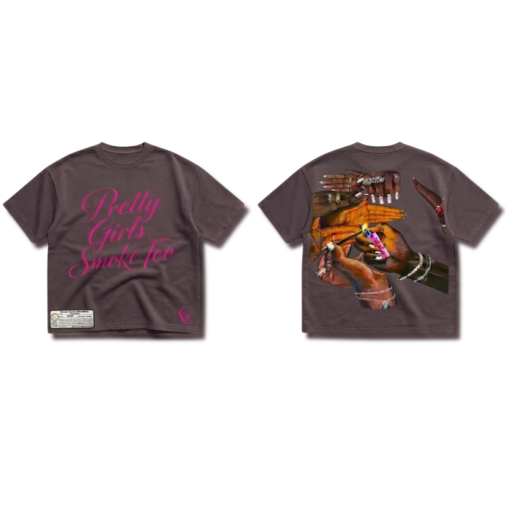 “Pretty Girls Smoke Too” Tee